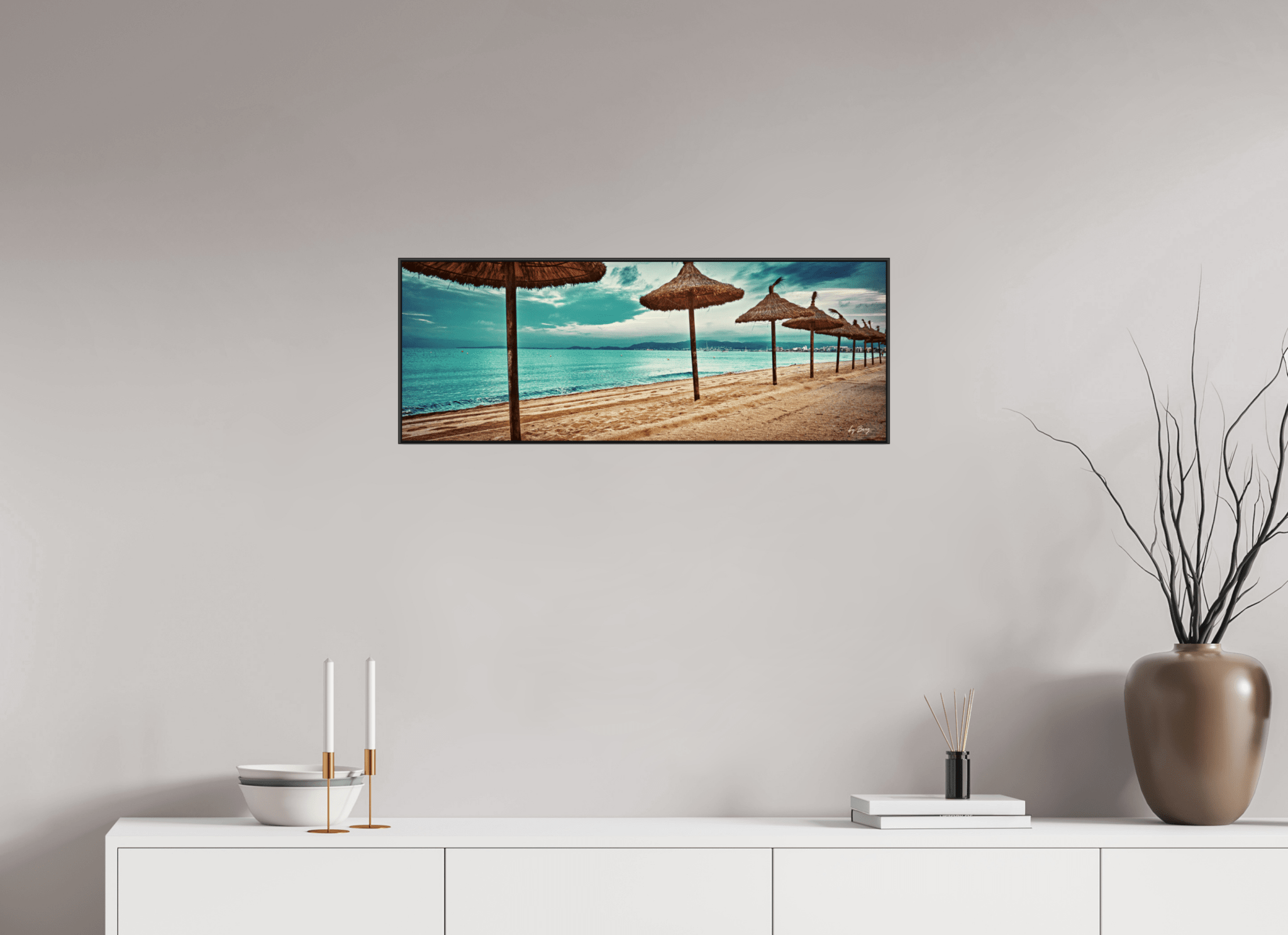 Der stille Strand von Palma de Mallorca - byberg.photo