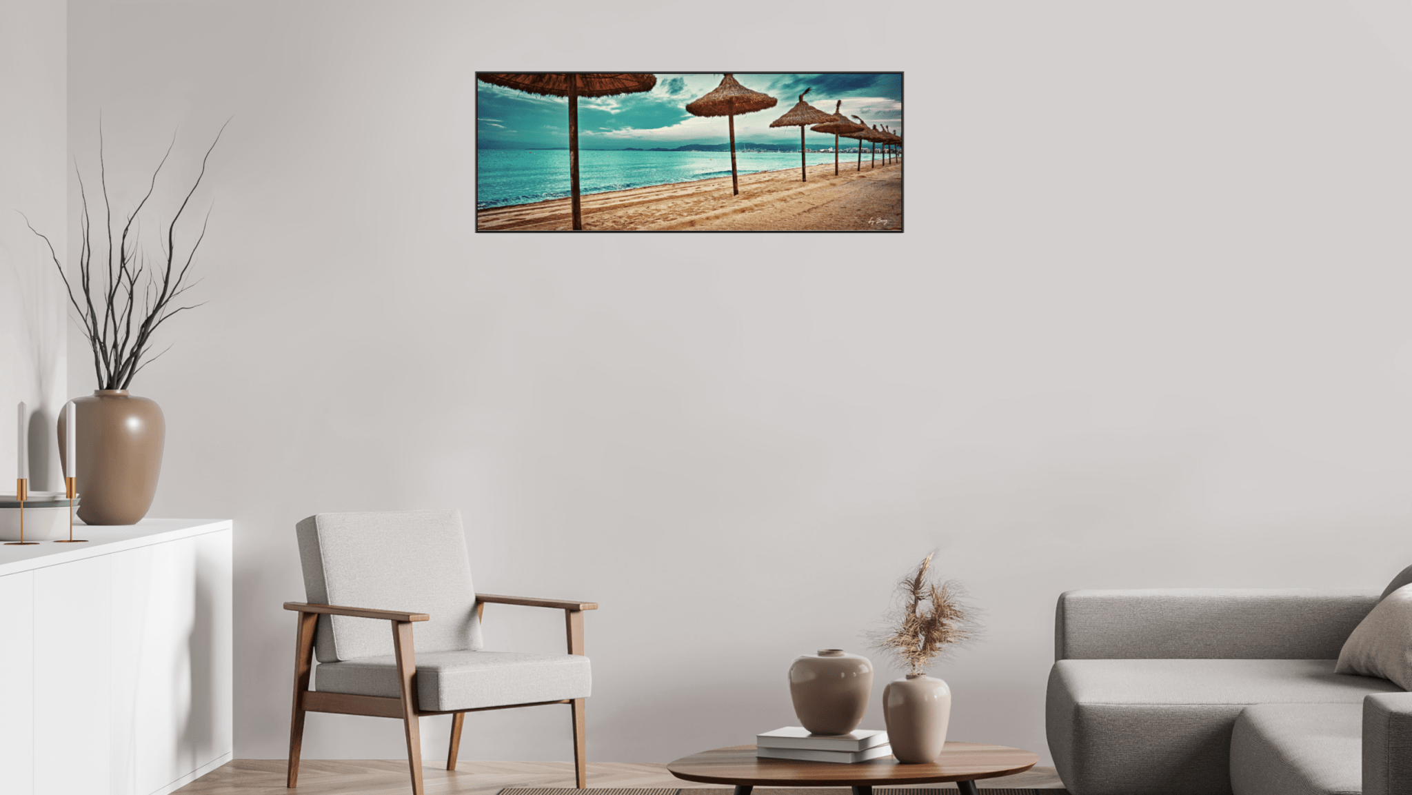 Der stille Strand von Palma de Mallorca - byberg.photo